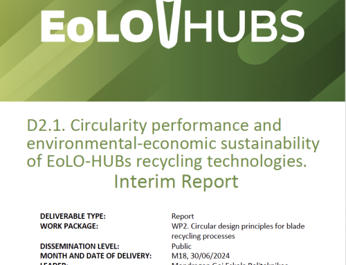 Circularity performance and environmental-economic sustainability of EoLO-HUBs recycling technologies. Interim Report