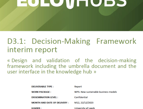 Decision-Making Framework interim report